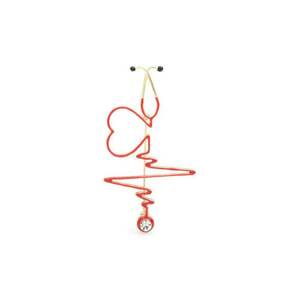 Brosa aurie - forma de linia vietii si stetoscop - Liddy C2 - imagine