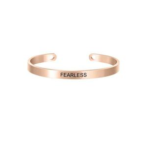 Bratara ajustabila - aurie - gravata Fearless P2 - imagine