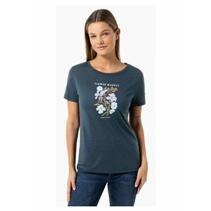 Tricou din amestec de lana Flower Market imagine