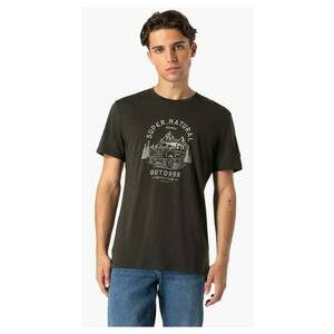 Tricou din lana pentru barbati SN – Landi negru marimea imagine