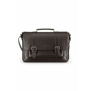 Geanta barbateasca de umar tip messenger cu aspect vintage S25 Galway imagine