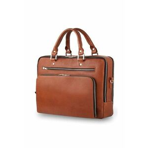 Geanta barbateasca din piele vintage pentru laptop SL24 Shannon Maro imagine