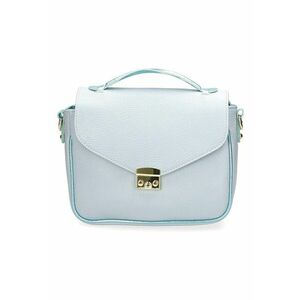 Geantra crossbody de piele cu clapa 37817 imagine