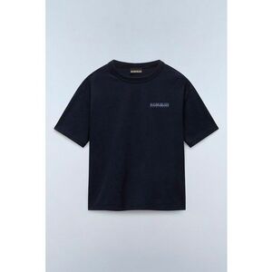 Tricou cu imprimeu pe partea din spate si decolteu la baza gatului imagine