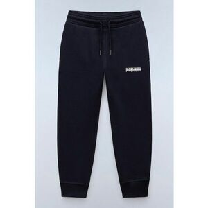 Pantaloni de trening cu imprimeu logo si snururi imagine