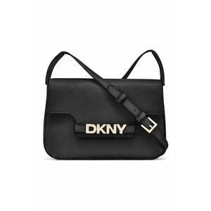 Geanta crossbody de piele cu logo imagine