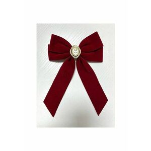 Funda de par - rosie - din catifea - cu perla - Astri C10 imagine