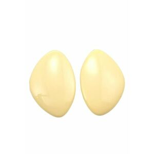 Cercei bej - forma contemporana - Magel C3 - imagine