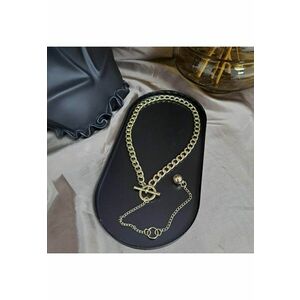 Colier auriu - lung - cu zale - Nike C2 - imagine