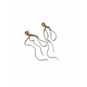 Cercei aurii - lungi - Fortuna C1 - imagine