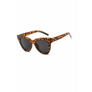 Ochelari de soare - maro - cat-eye - animal print - Ruda C3 - imagine