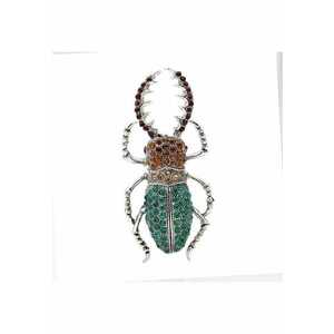 Brosa Colette C3 - Aliaj metalic - Argintiu imagine