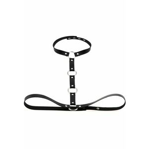 Ham negru - din piele ecologica - Nicoleth C12 - imagine