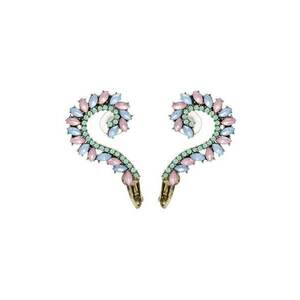 Cercei Alja C2 - Aliaj metalic - Mov imagine