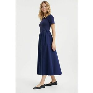 Rochie midi cu maneci scurte imagine