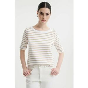 Tricou lejer cu decolteu rotund imagine