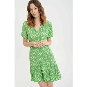 Rochie mini evazata cu imprimeu floral imagine