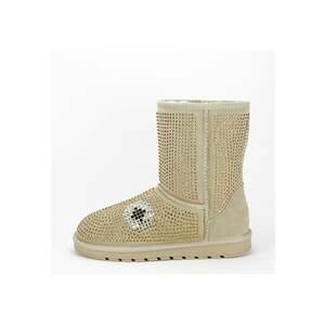 Cizme dama - Piele naturala - bej imagine