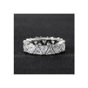 Inel argintiu - cu pietre din zirconiu - Jock C9 - 6 (circumferinta: 51.9 mm) imagine