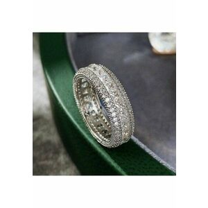 Inel argintiu - cu pietre din zirconiu - Retha C1 - 6 (circumferinta: 51.9 mm) imagine