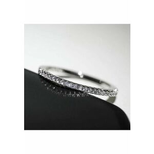 Inel argintiu - cu pietre din zirconiu - Nikky C23 - 6 (circumferinta: 51.9 mm) imagine