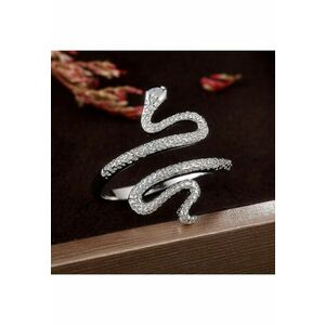 Inel argintiu - forma de sarpe - Noelia C2 imagine