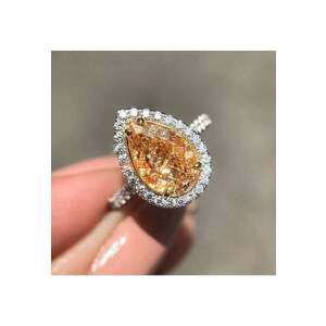 Inel argintiu - cu pietre din zirconiu - Riana C11 - 7 (circumferinta: 54.5 mm) imagine