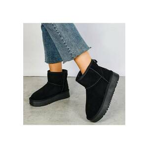 Ghete negre din piele naturala NN605 117 16086 imagine