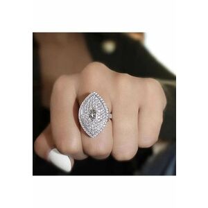 Inel argintiu - cu pietre din zirconiu - Christa C20 - 8 (circumferinta: 57 mm) imagine