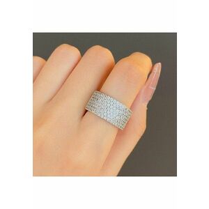 Inel argintiu - cu pietre din zirconiu - Skyler C22 - 6 (circumferinta: 51.9 mm) imagine