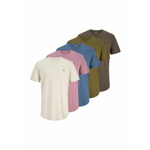 Set de tricouri regular-fit din bumbac organic - 5 piese imagine