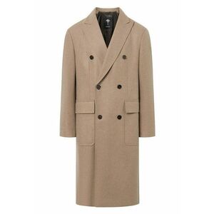 Palton lung cu închidere la două rânduri de nasturi imagine