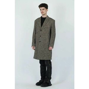 Palton lung - regular fit cu buzunare frontale imagine