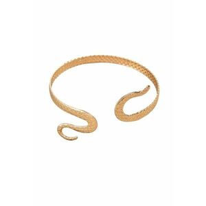 Bratara aurie - ajustabila - de brat - forma de sarpe - Rola C9 imagine