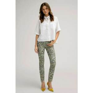 Blugi skinny cu imprimeu animal-print imagine