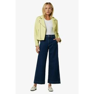 Blugi largi cu talie înaltă și buzunare laterale imagine