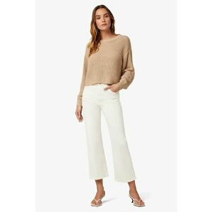 Blugi drepți cu talie înaltă și buzunare frontale imagine