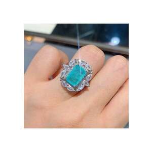 Inel argintiu - cu pietre din zirconiu - Alana C26 - (circumferinta: mm imagine