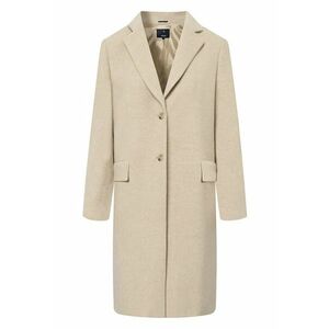 Palton cu buzunare frontale și închidere prin nasturi imagine