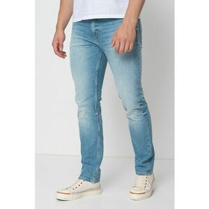 Blugi slim fit cu aspect decolorat imagine