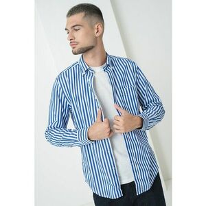 Camasa regular fit cu model in dungi imagine