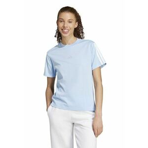 Tricou din bumbac cu decolteu la baza gatului imagine