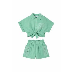 Compleu copii bumbac verde imagine