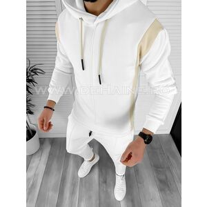 Hanorac barbati alb slim fit K192 P20-3.3 imagine