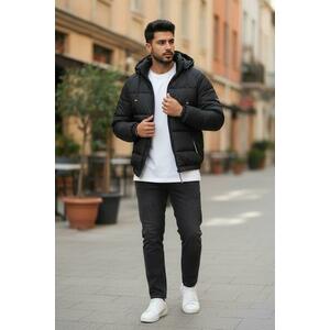 Geaca barbati neagra M2302 57-2 imagine