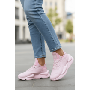 Adidasi dama roz casual inalti H9 imagine