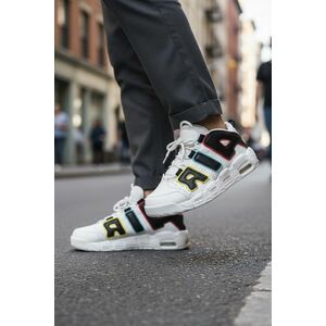 Adidasi barbati casual albi AIR30 imagine