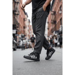 Adidasi barbati casual negri H38 imagine