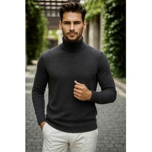 Helanca barbati slim fit gri inchis 13416 imagine