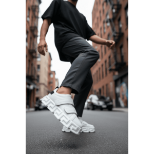 Adidasi barbati VSC Greca albi cu arici 092 imagine